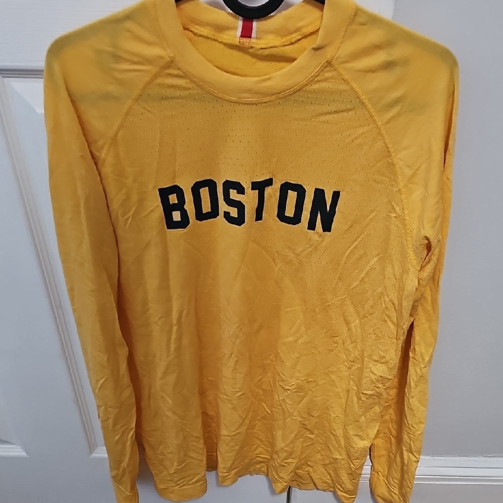 Yellow Boston Long Sleeve Shirt
